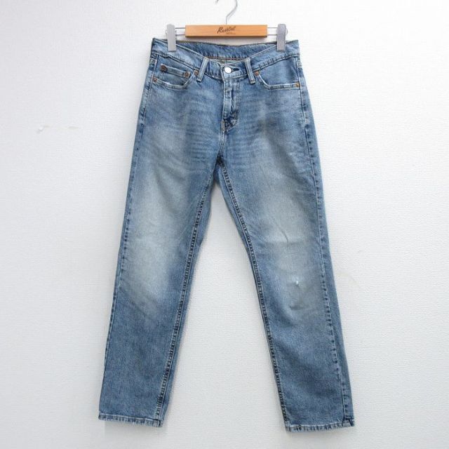 リーバイス541 ジーンズ ヒゲ ネイビー W29 | 古着