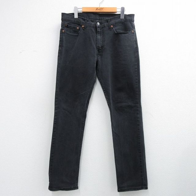 【20%OFF】リーバイス511 ジーンズ ブラック W34 | 古着