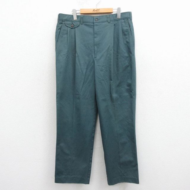 HAGGER 90s パンツ グリーン W35 | 古着