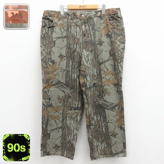 【50%OFF】カベラス 90s ハンティングパンツ リアルツリー ブラウン W39 | 古着