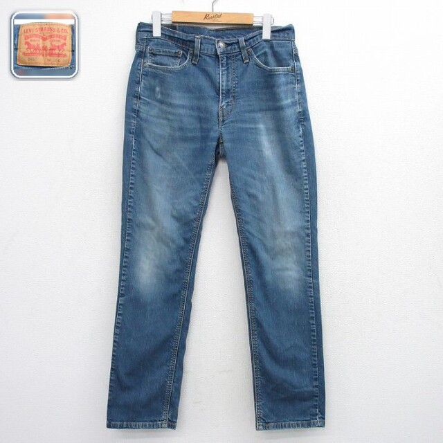 リーバイス541 ジーンズ ヒゲ ネイビー W32 | 古着