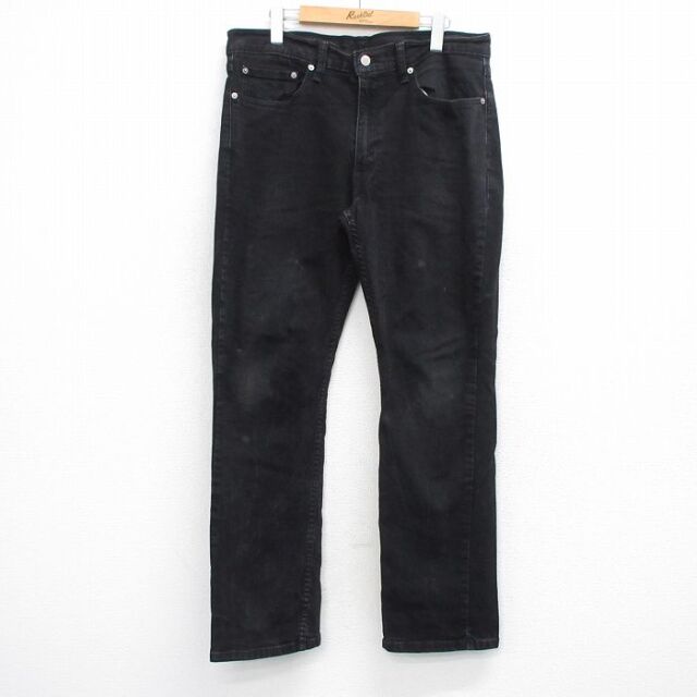 【20%OFF】リーバイス514 ジーンズ ブラック W36 | 古着