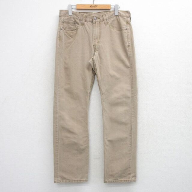 【20%OFF】リーバイス514 ジーンズ ベージュ W32 | 古着