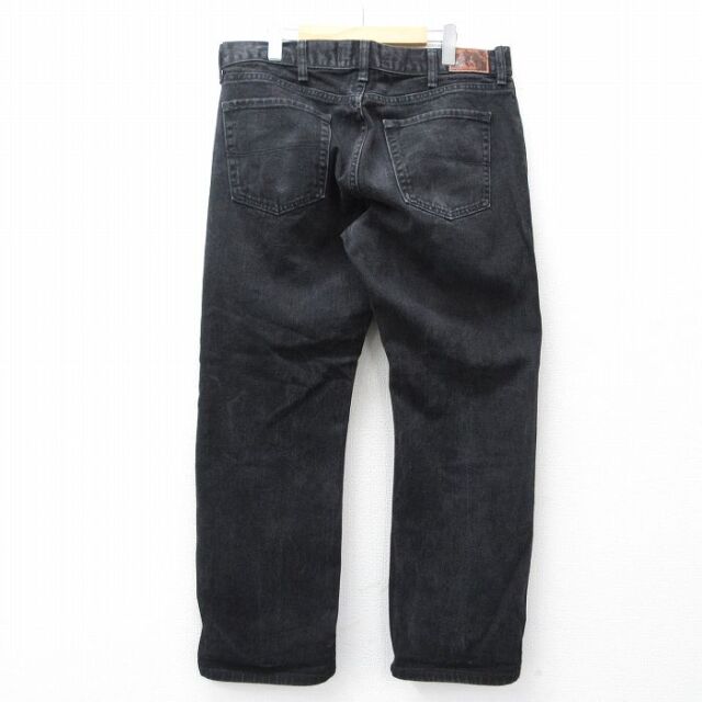 【雰囲気抜群】Levi’s 501 ブラックデニム W36 フェード 墨黒 古着通販 W36☆古着 リー Lee ジーンズ メンズ コットン 黒 デニム【spe】