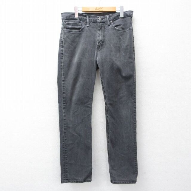 【20%OFF】リーバイス514 ジーンズ ブラック W34 | 古着