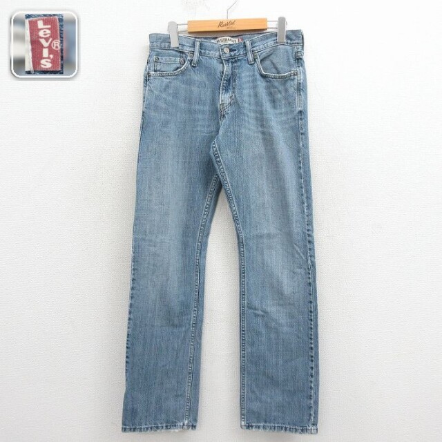 リーバイス514 ジーンズ ヒゲ ネイビー W31 | 古着