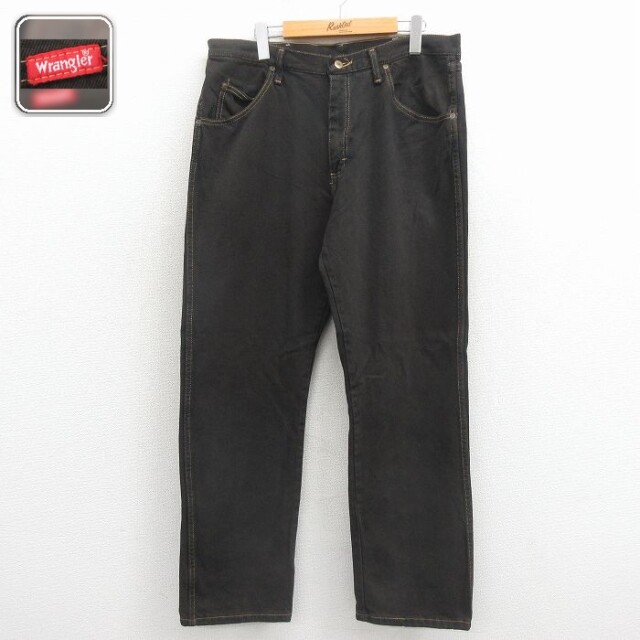 【20%OFF】ラングラー ジーンズ こげ茶 W36 | 古着
