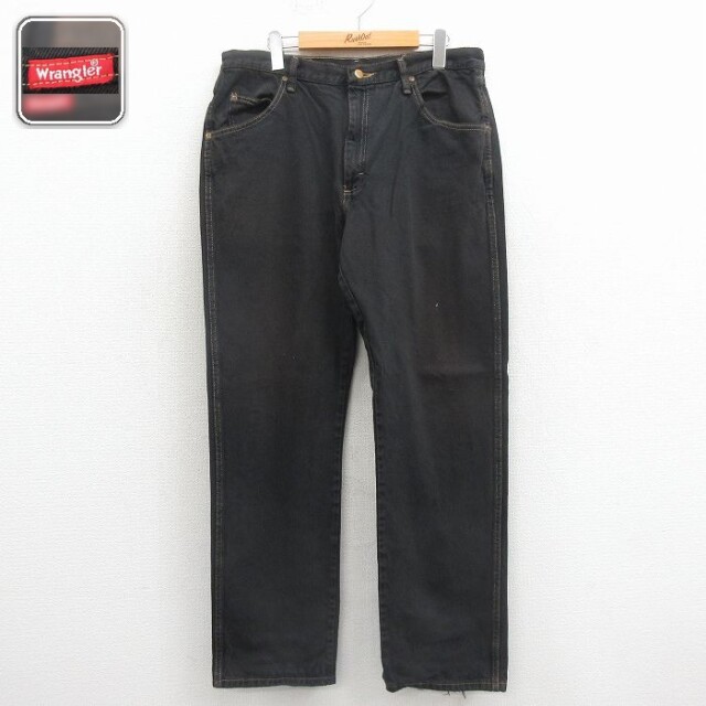 【20%OFF】ラングラー ジーンズ こげ茶 W35 | 古着