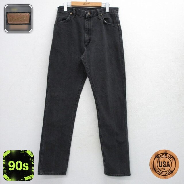 【20%OFF】ラングラー 90s ジーンズ ブラック W34 | 古着