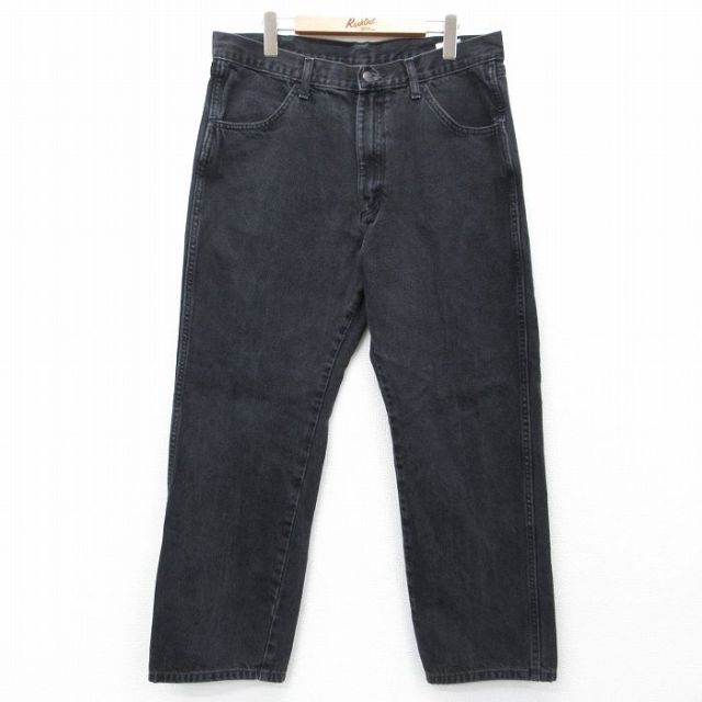 【20%OFF】ラスラー W36ジーンズ ブラック | 古着