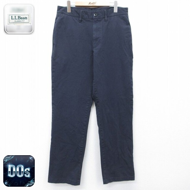 【20%OFF】エルエルビーン 00s パンツ ネイビー W32 | 古着
