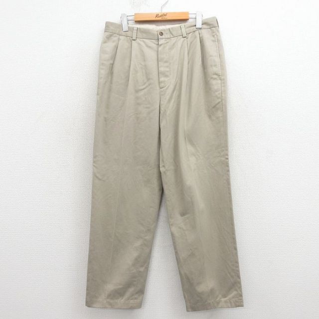 【20%OFF】ブルックスブラザーズ パンツ ベージュ W33 | 古着
