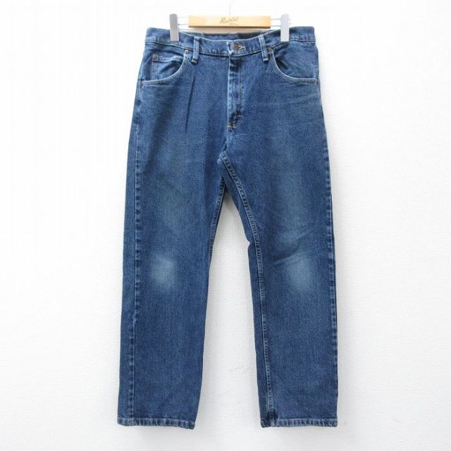 【20%OFF】ラングラー ジーンズ ネイビー W34 | 古着