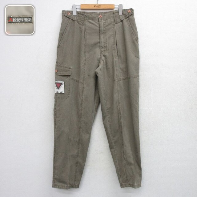 【20%OFF】ビューグルボーイ テーパードパンツ ベージュ W34 | 古着
