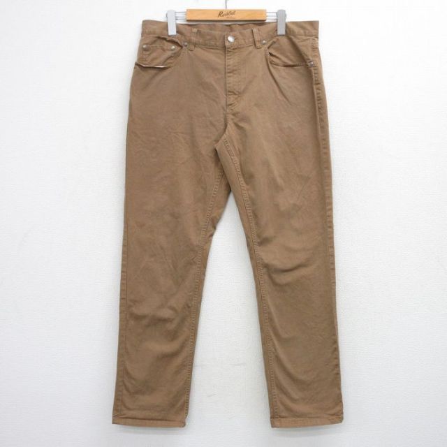 W36★古着 ブルックスブラザーズ パンツ メンズ 茶系 26mar19