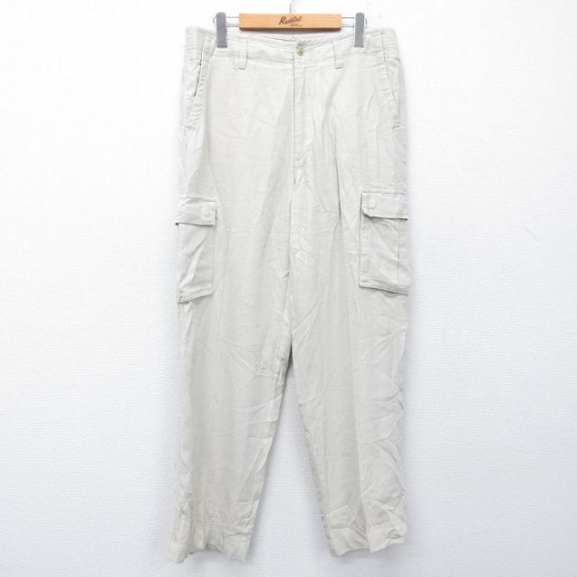 【20%OFF】トミーバハマ カーゴパンツ ベージュ W33 | 古着