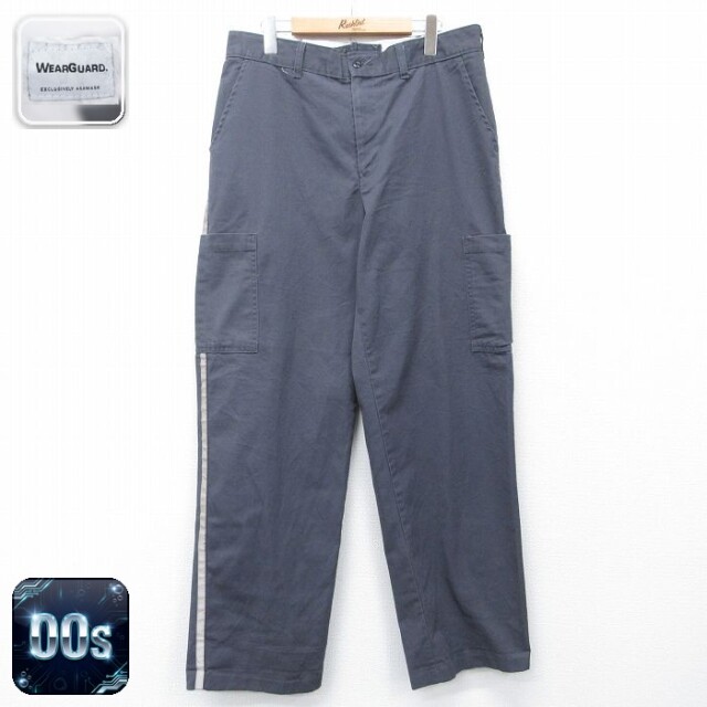 【20%OFF】Wear Guard 00s カーゴパンツ リフレクター グレー W34 | 古着