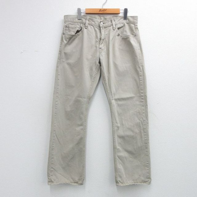 リーバイス514 パンツ ベージュ W34 | 古着