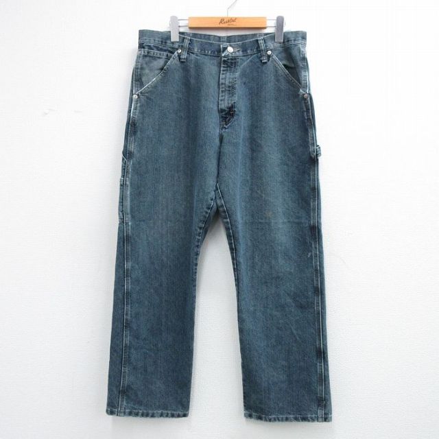 【20%OFF】ラングラー ペインターパンツ ネイビー W34 | 古着