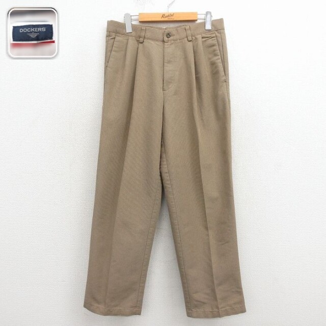 【20%OFF】ドッカーズ パンツ ベージュ W31 | 古着