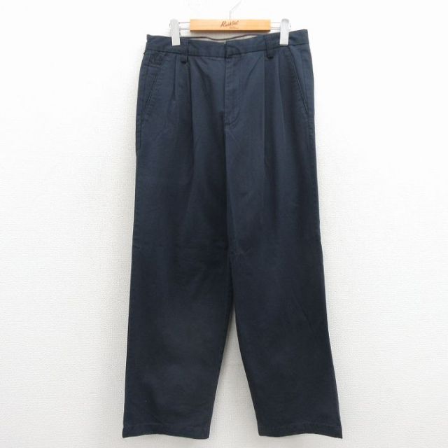 ドッカーズ パンツ ネイビー 実寸W31 | 古着