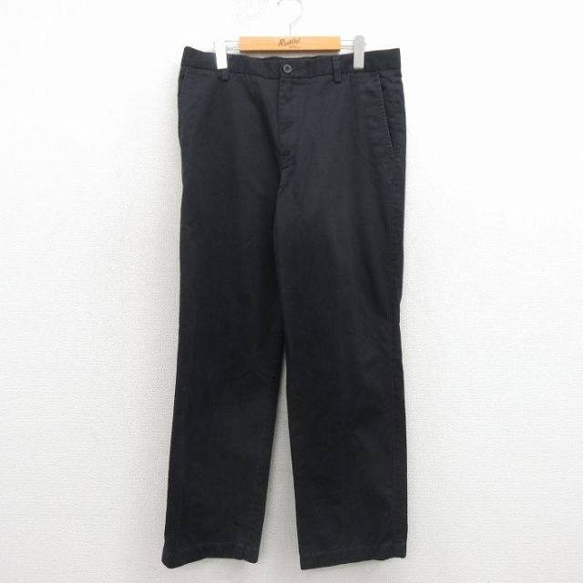 ドッカーズ パンツ ブラック 実寸W34 | 古着