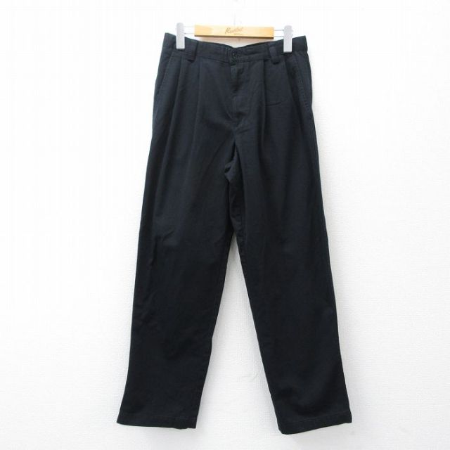 ドッカーズ パンツ ブラック 実寸W30 | 古着