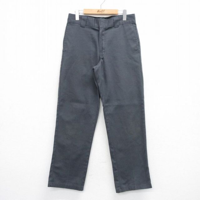 ディッキーズ 874ワークパンツ 濃グレー 実寸W32 | 古着