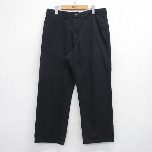 ディッキーズ ワークパンツ ブラック 実寸W36 | 古着
