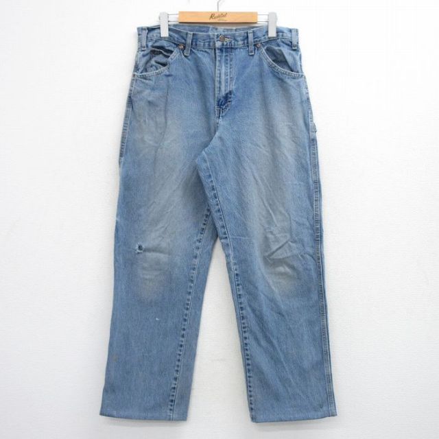 【20%OFF】ディッキーズ ペインターパンツ ネイビー W34 | 古着
