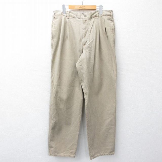 【20%OFF】ドッカーズ 90s パンツ ベージュ W36 | 古着