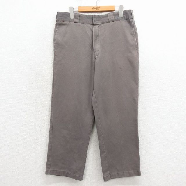 ディッキーズ 874 ワークパンツ グレー 実寸W33 | 古着