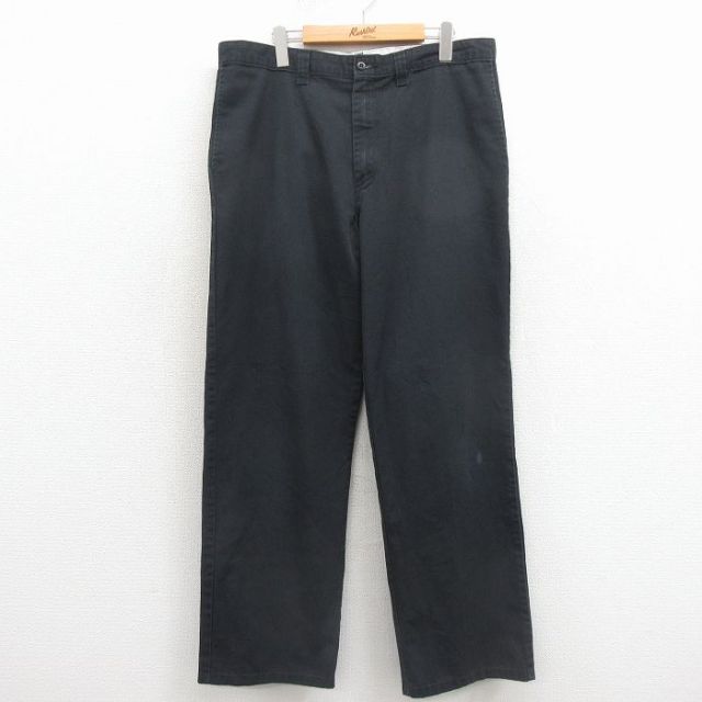 ディッキーズ ワークパンツ ブラック 実寸W36 | 古着