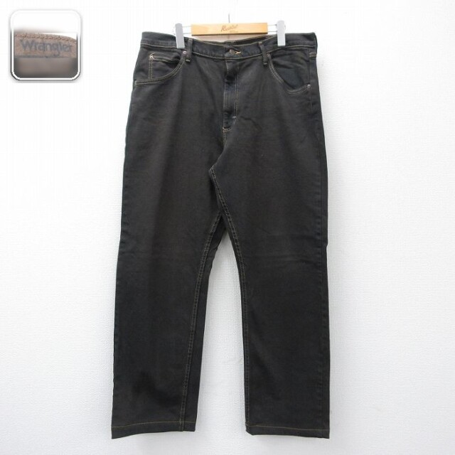 【20%OFF】ラングラー ジーンズ ブラウン 実寸W36 | 古着