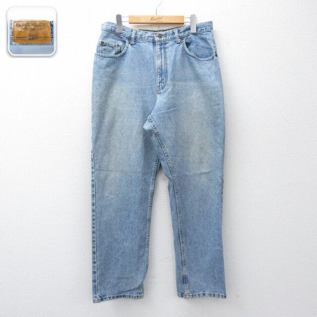 【20%OFF】FADED GLORY ジーンズ ヒゲ ネイビー 実寸W33 | 古着