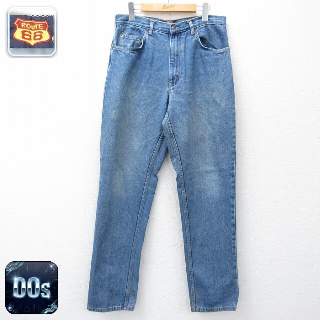 【20%OFF】ルート66 00s ジーンズ ネイビー 実寸W34 | 古着