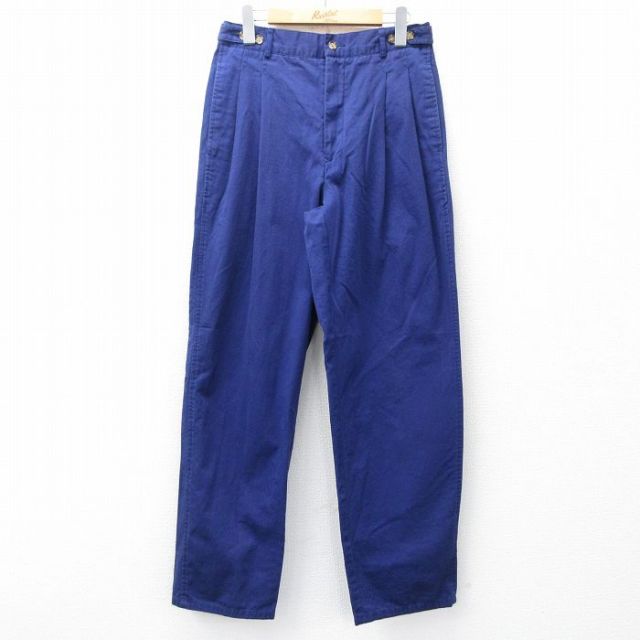 IZOD 90s パンツ ネイビー 実寸W30 | 古着