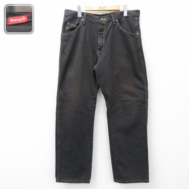 【20%OFF】ラングラー ジーンズ ブラウン 実寸W36 | 古着