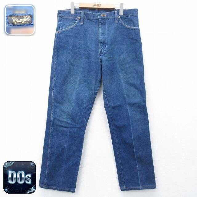 【20%OFF】ラングラー 00s ジーンズ ネイビー 実寸W34 | 古着