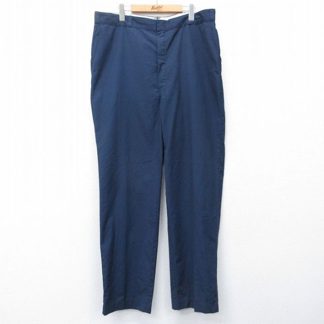 ディッキーズ 80s ワークパンツ ネイビー 実寸W38 | 古着