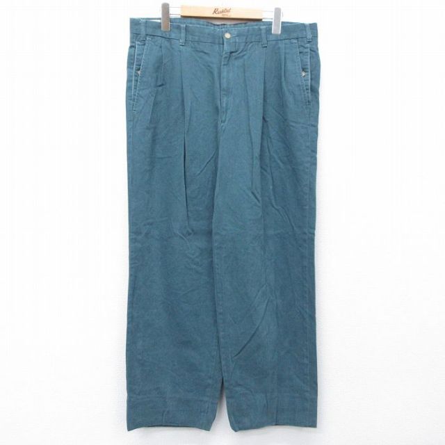 リー 80s パンツ タロン グリーン 実寸W36 | 古着