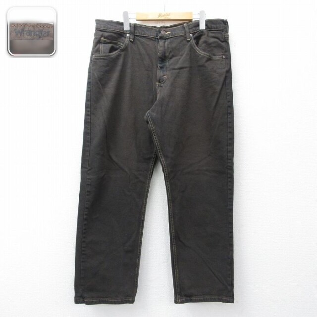 【20%OFF】ラングラー ジーンズ ブラウン 実寸W36 | 古着