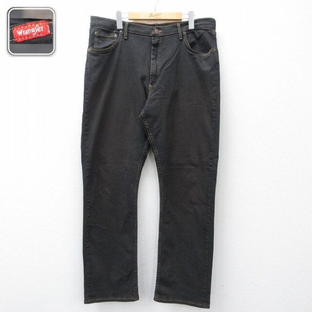 【20%OFF】ラングラー ジーンズ ブラウン 実寸W36 | 古着