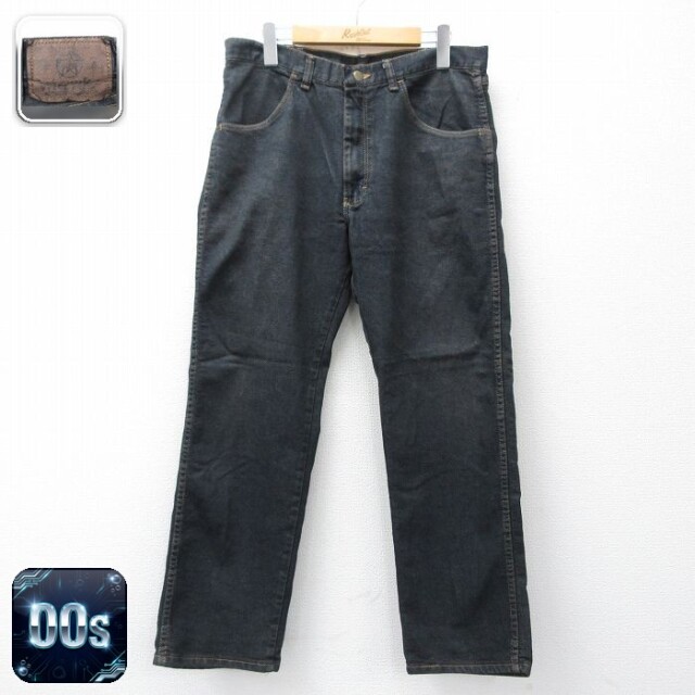 【20%OFF】ラングラー 00s ジーンズ ブラック 実寸W32 | 古着