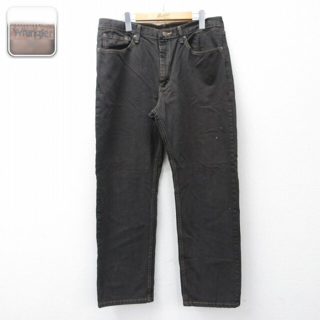 【20%OFF】ラングラー ジーンズ ブラウン 実寸W34 | 古着