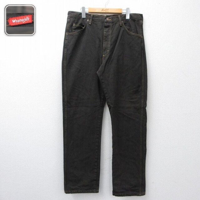 【20%OFF】ラングラー ジーンズ ブラウン 実寸W34 | 古着