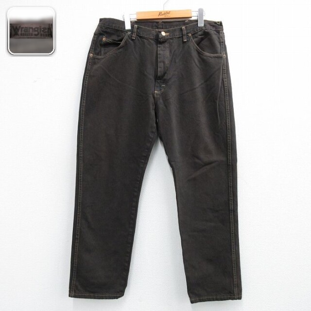 【20%OFF】ラングラー ジーンズ ブラウン 実寸W35 | 古着