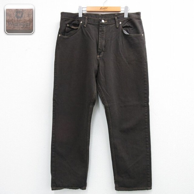 【20%OFF】ラングラー ジーンズ ブラウン 実寸W37 | 古着