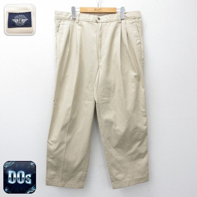 【20%OFF】ドッカーズ 00s パンツ ベージュ 実寸W37 | 古着