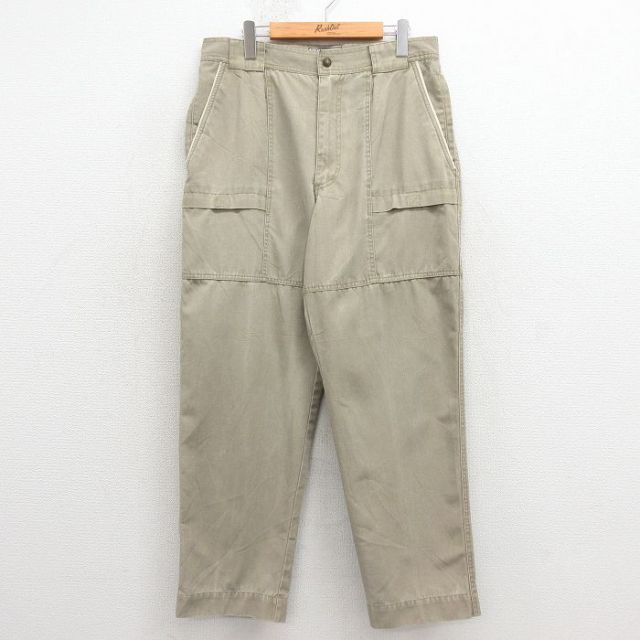 ビューグルボーイ ダック地パンツ ベージュ 実寸W33 | 古着